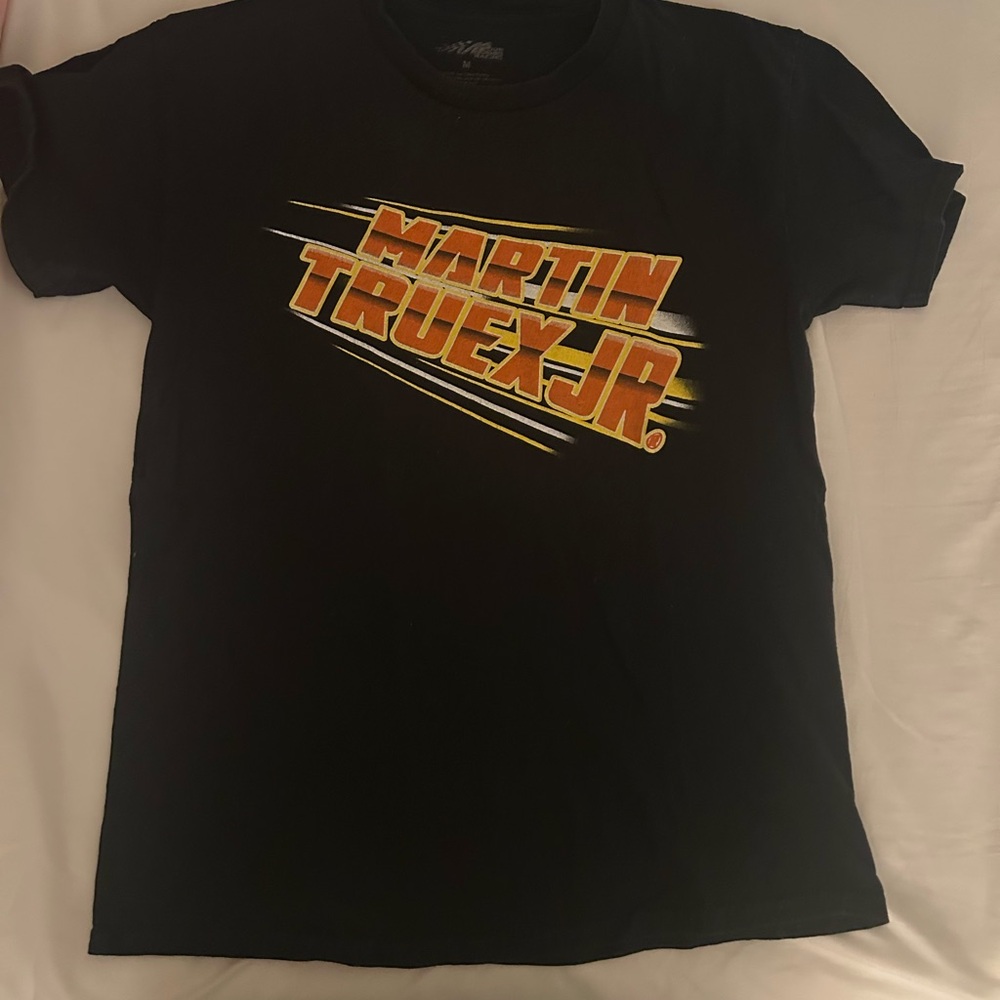 Black racing Martin Truex Jr. Graphic T-Shirt